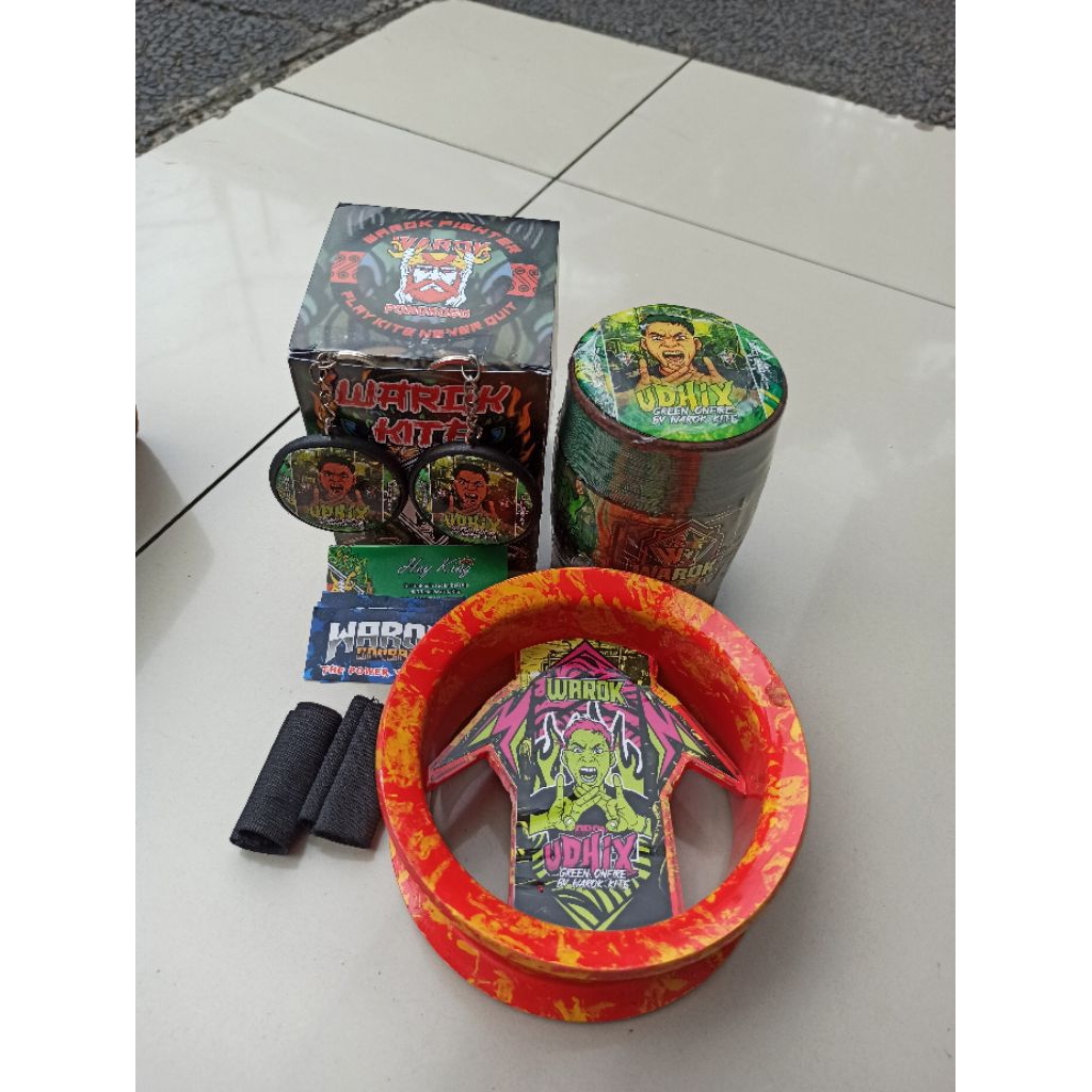 paketan gelasan udhix 6000yard dan bladu udhix