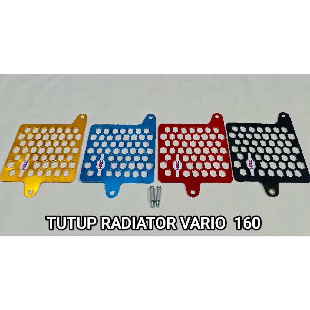 COVER RADIATOR HRC VARIO 160 ABS CBS FULL  CNC TUTUP COVER RADIATOR HRC PCX 160 NEW VARIO