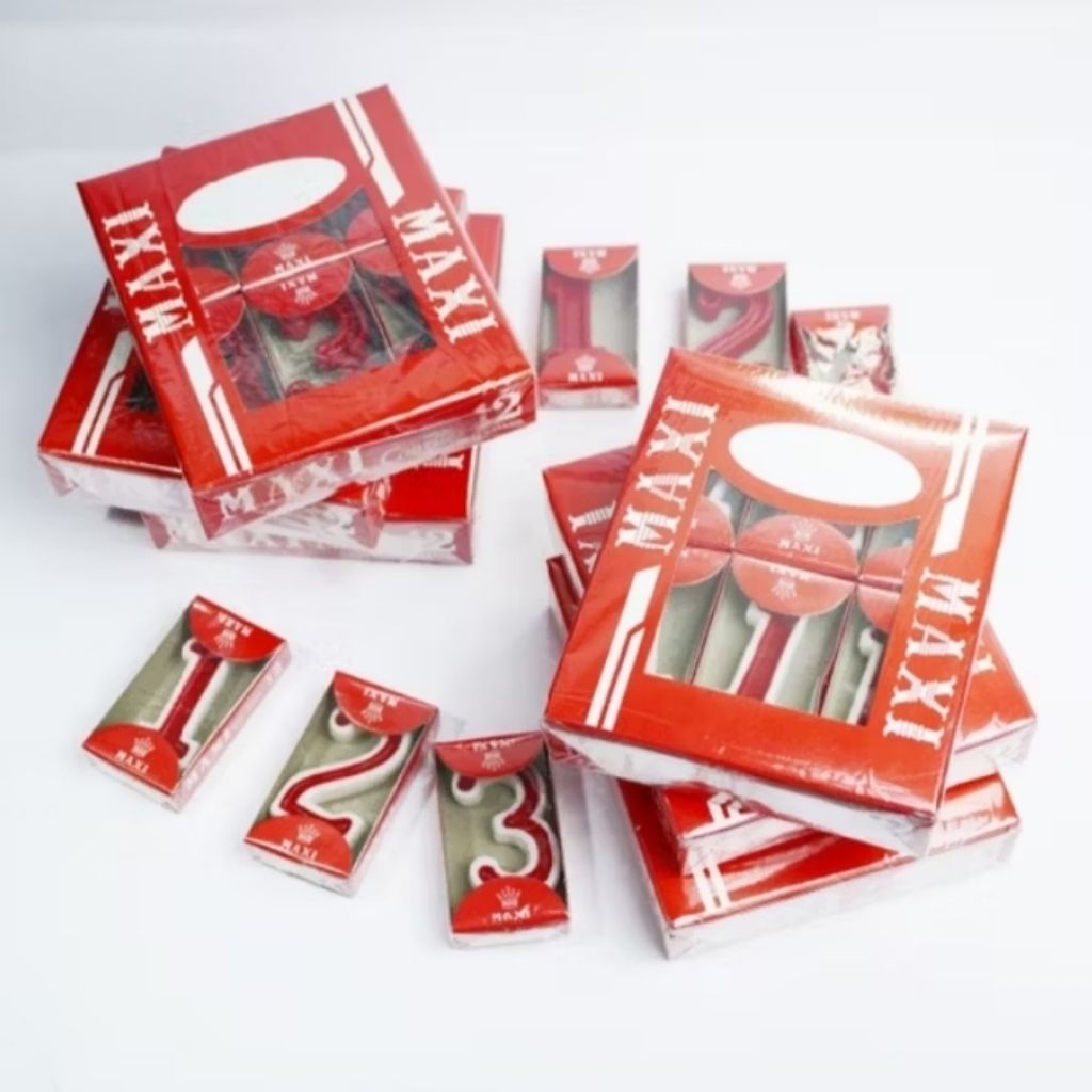 Lilin Angka Maxi / Lilin Angka Lusinan / Lilin Angka Grosir 1lusin
