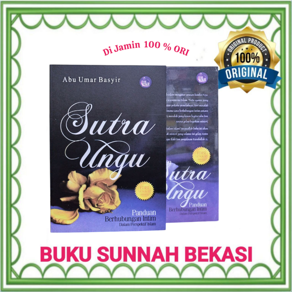 Buku Sutra Ungu Panduan Berhubungan Intim | Rumah Dzikir | Abu Umar Basyir
