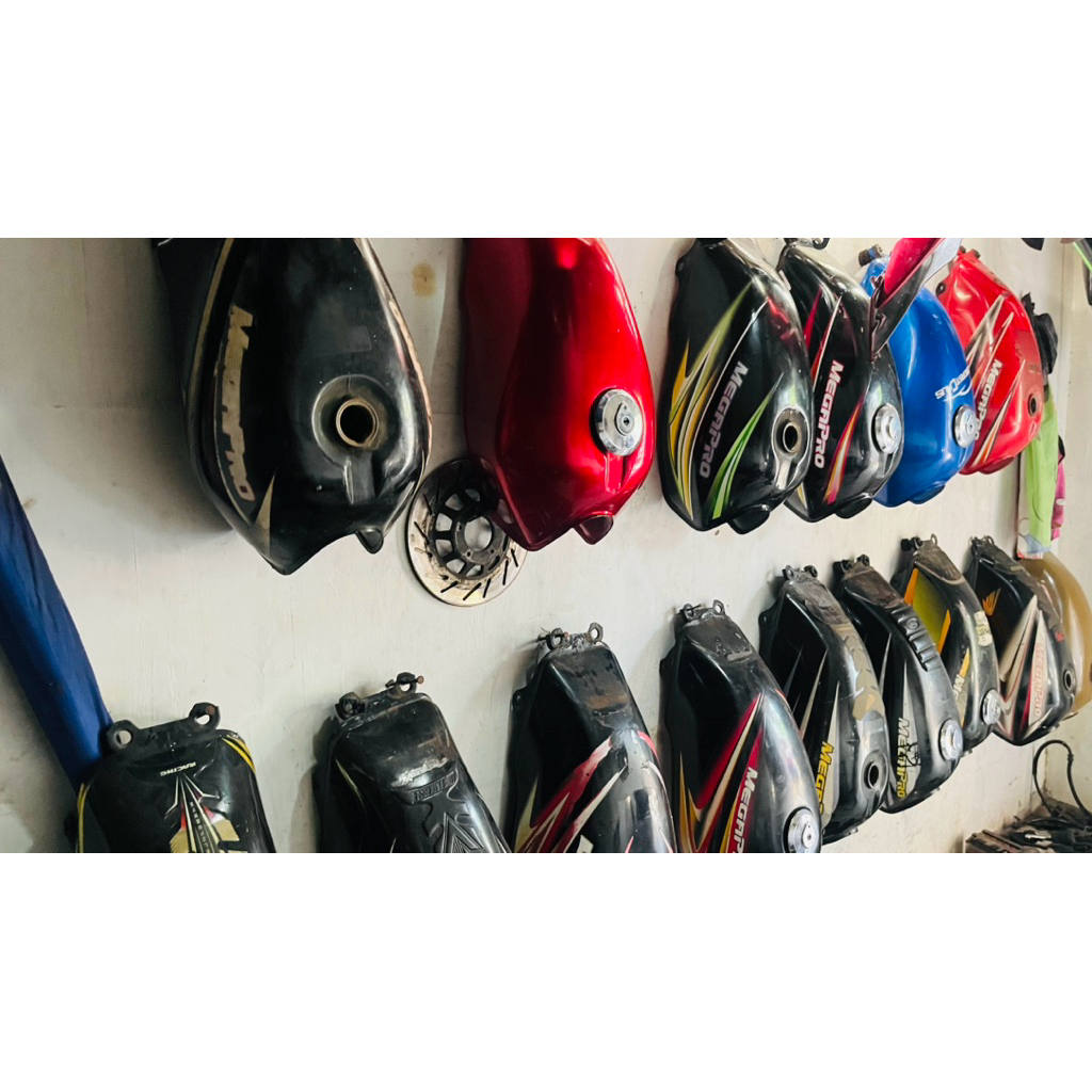 tangki megapro hiu bahan 100. ori ahm bahan kirim acak