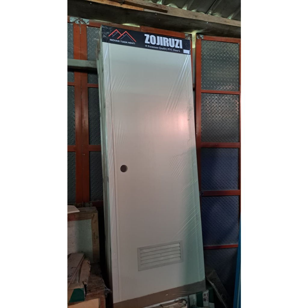 PINTU KAMAR MANDI PUTIH POLOS ZOJIRUZI
