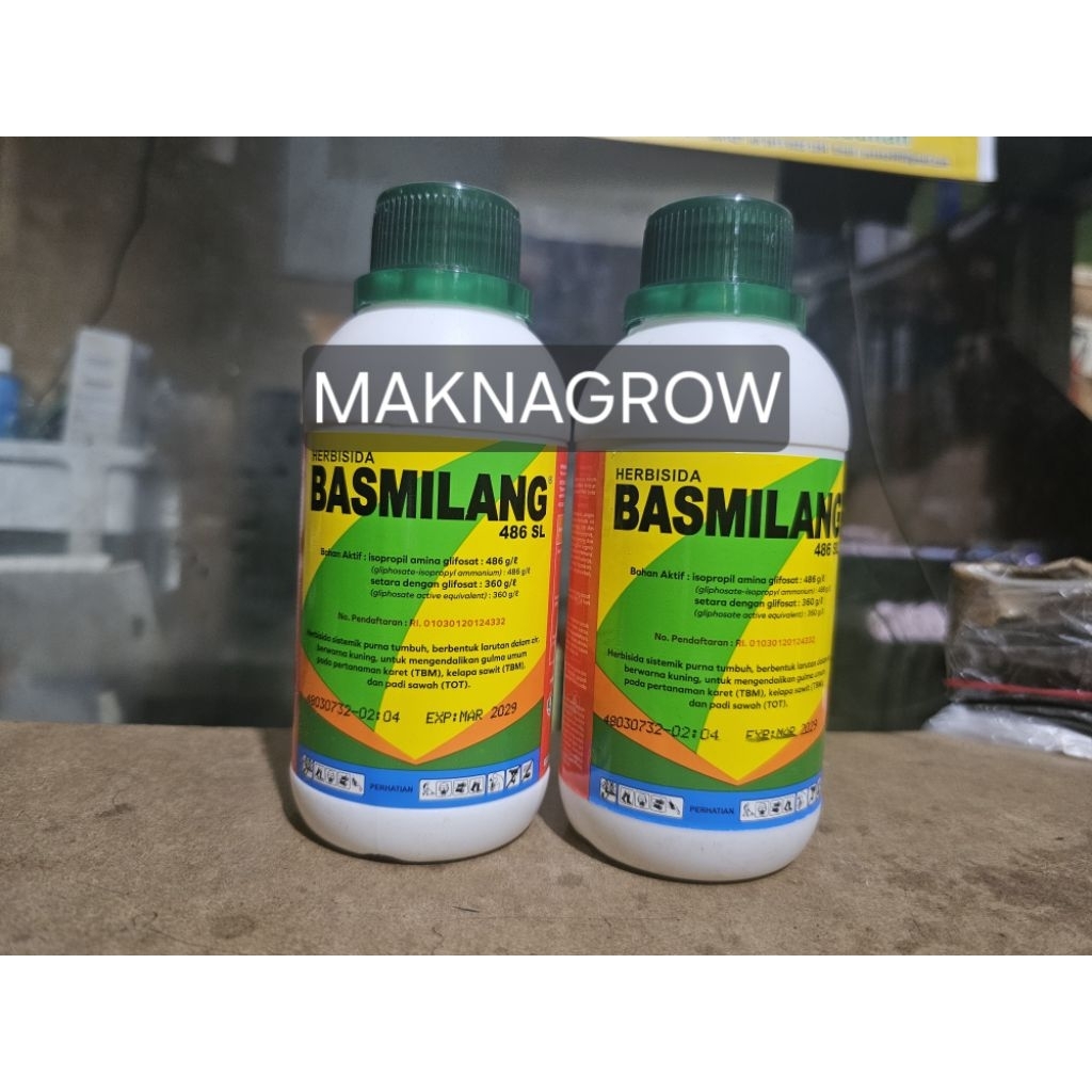 Racun rumput HERBISIDA BASMILANG 486SL