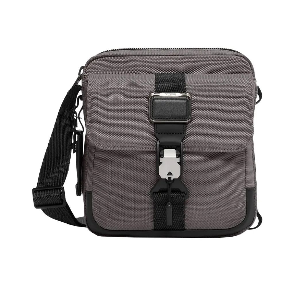 Tumi Alpha Bravo Junior Messenger Bag Charcoal