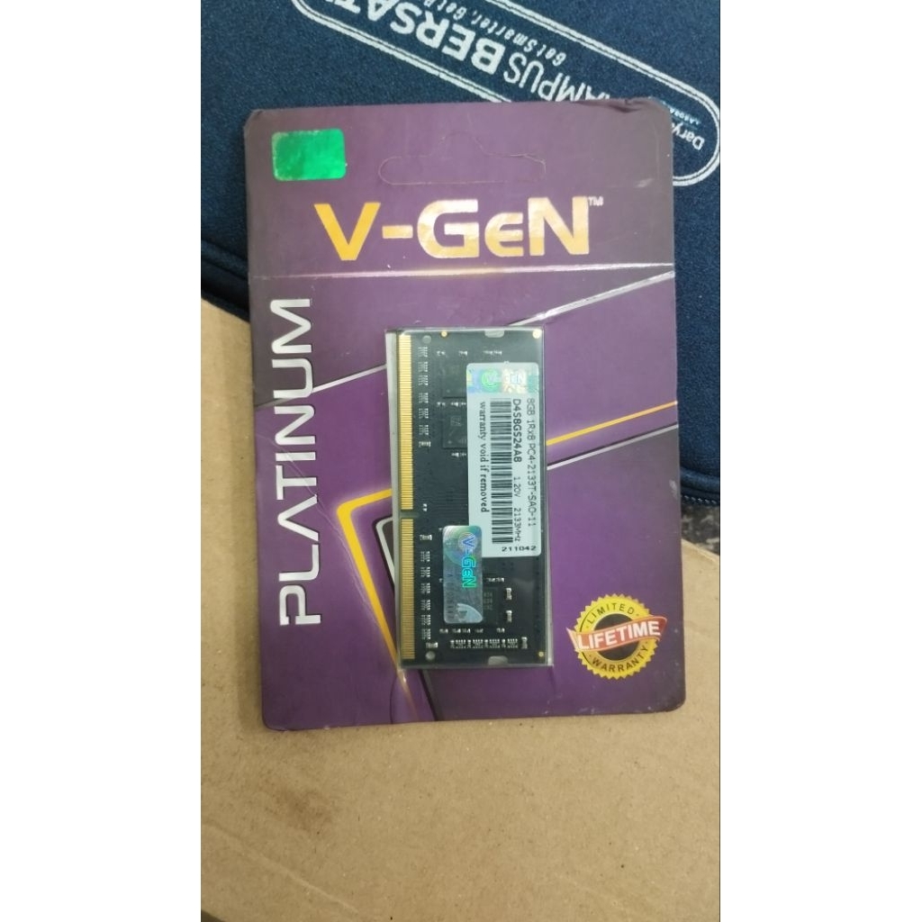 ram laptop VGEN platinum 8gb ddr4