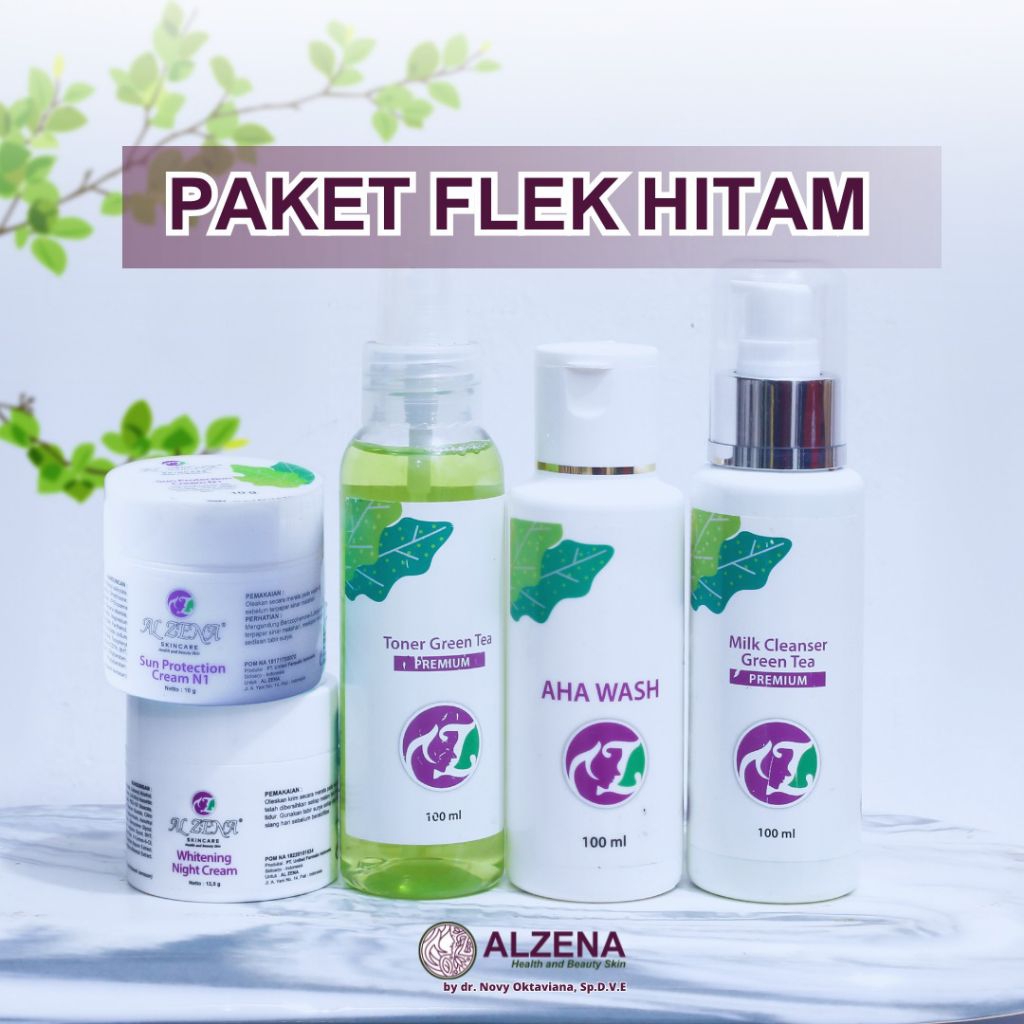 PAKET FLEK HITAM ALZENA SKINCARE