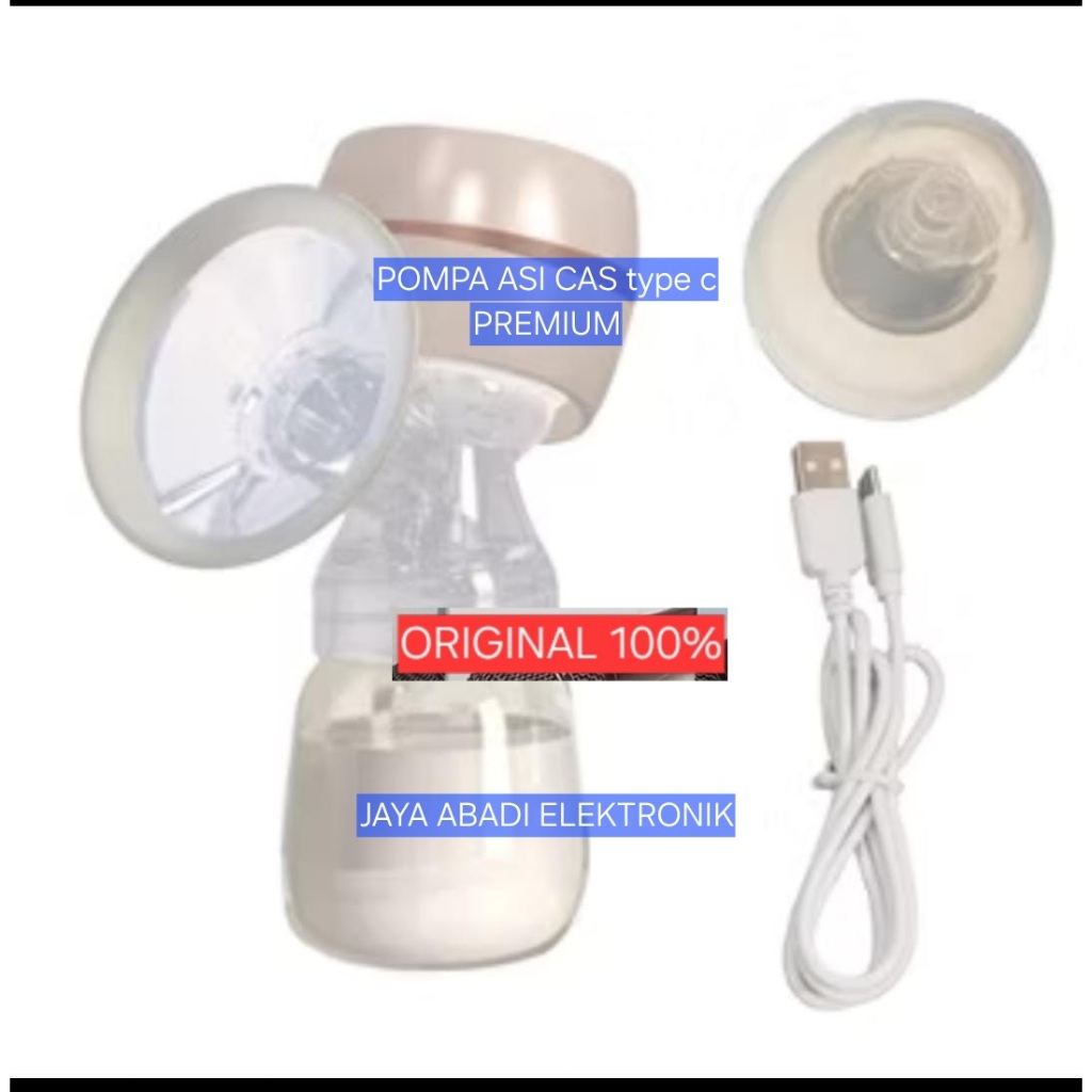 H58 USB C BPA FREE BOTOL MESIN POMPA SUSU PUMP WEARABLE Kantong FOOD GRADE Asi ORI 100% host machine
