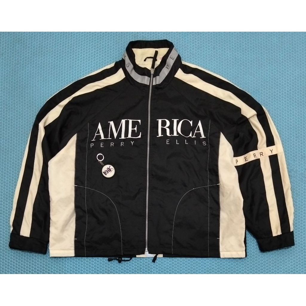 windbreaker vintage perry ellis