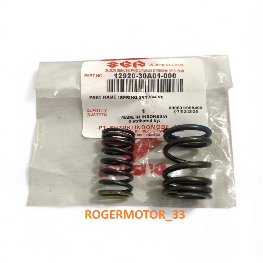 PER KLEP SHOGUN 110 SMASH BESAR KECIL 1SET ISI 2PCS ORIGINAL ASLI SGP