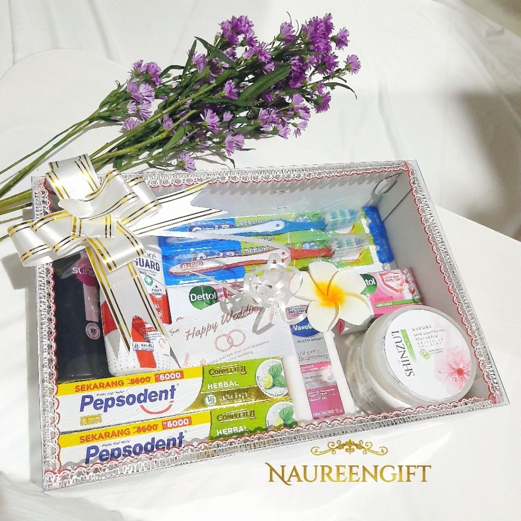 Paket Seserahan Pernikahan Peralatan Mandi Dettol
