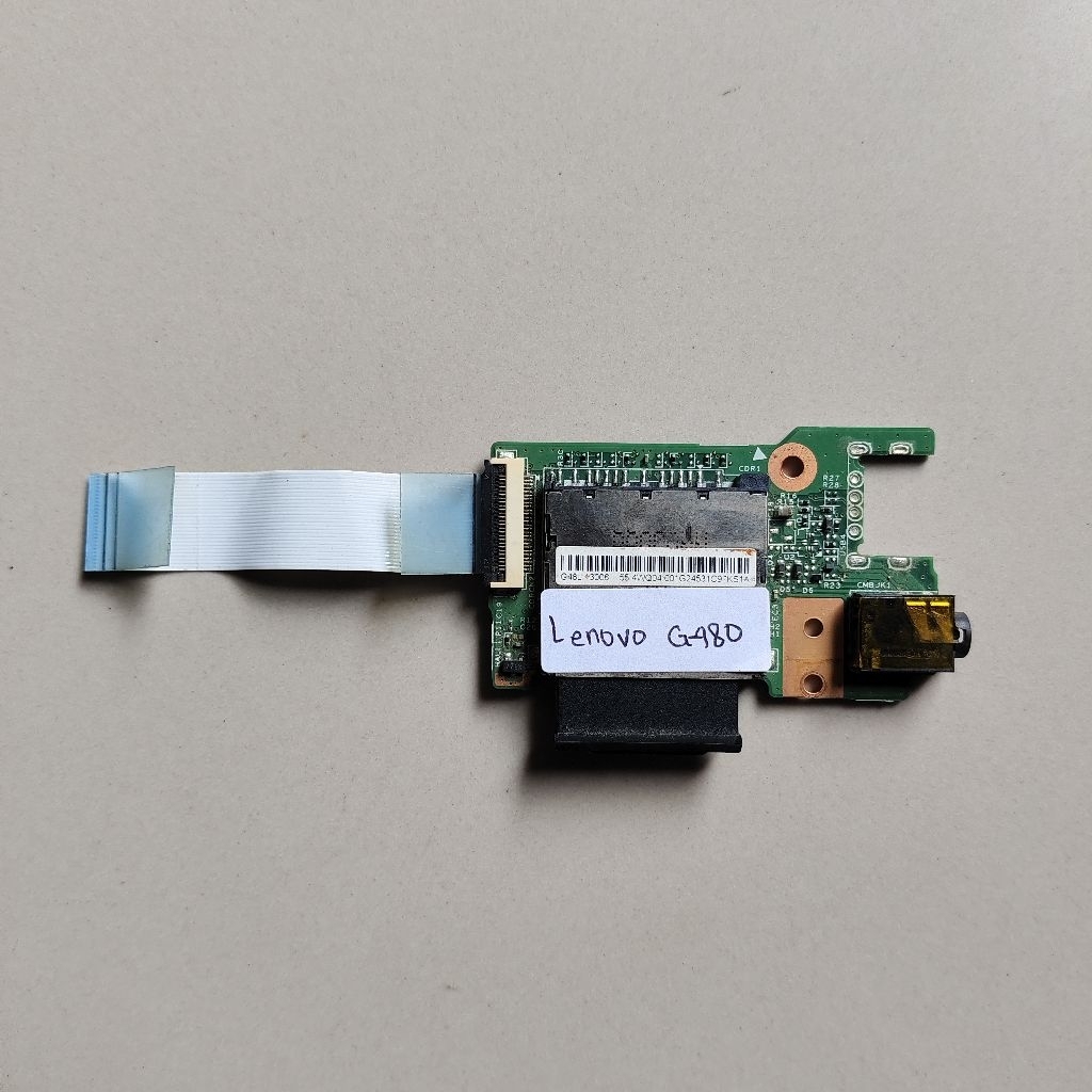 Pleksible Flexible Papan Board SD Card Plus Konektor Earjack Laptop Notebook Lenovo G480 cabutan nor