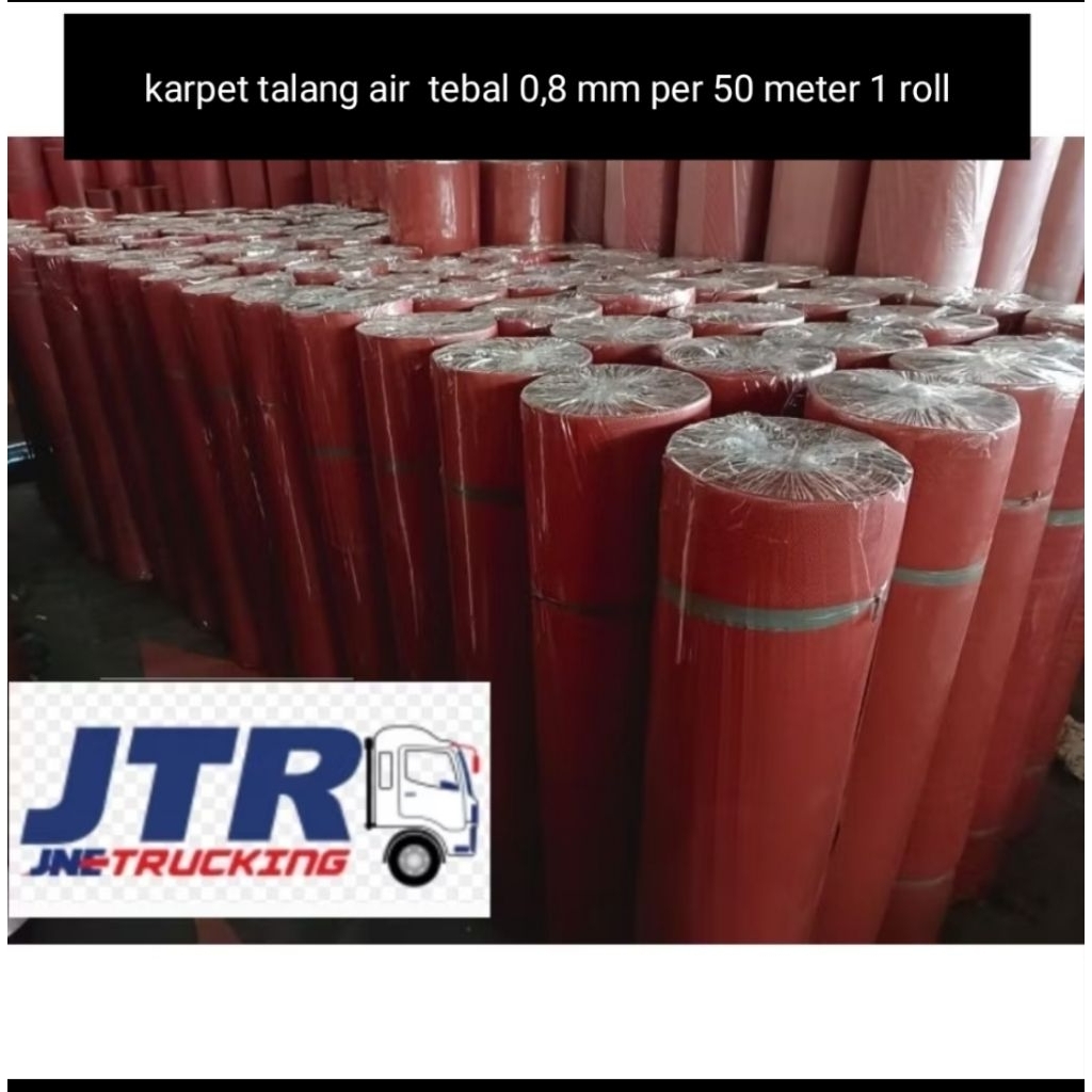 karpet talang air Ukuran 110cm x50 meter /pengiriman cargo