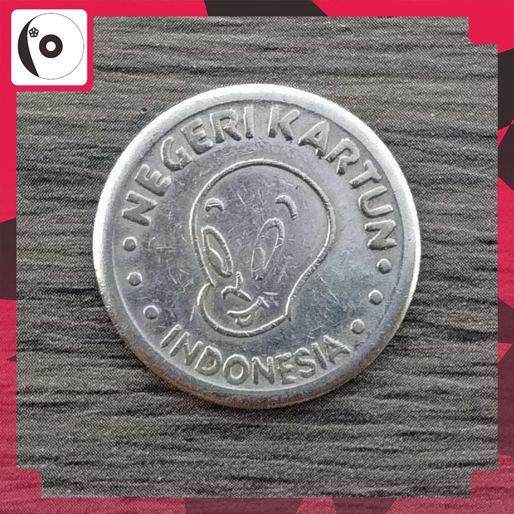 Koin Antik Negeri Kartun 1999 Indonesia Coin Kuno Langka