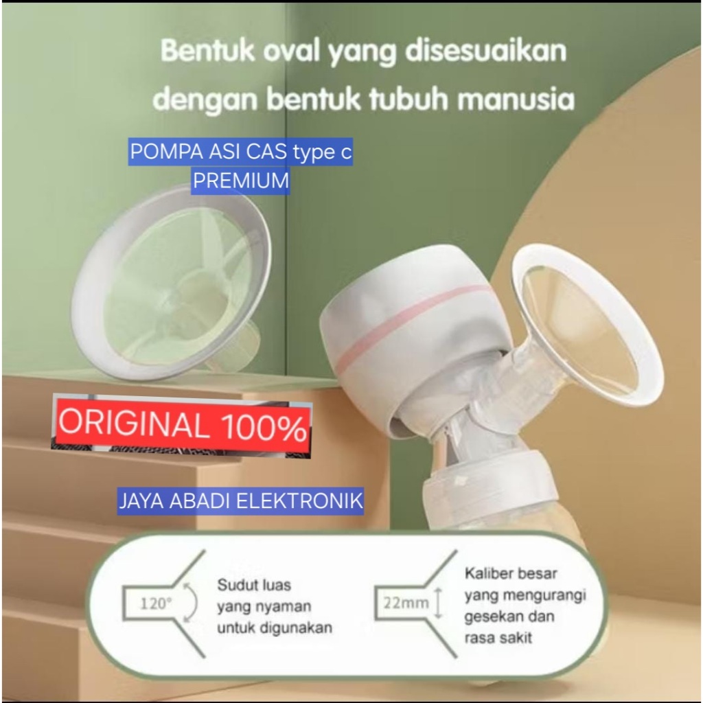 H58 USB C BPA FREE BOTOL MESIN POMPA SUSU PUMP WEARABLE Kantong FOOD GRADE Asi ORI 100% host machine