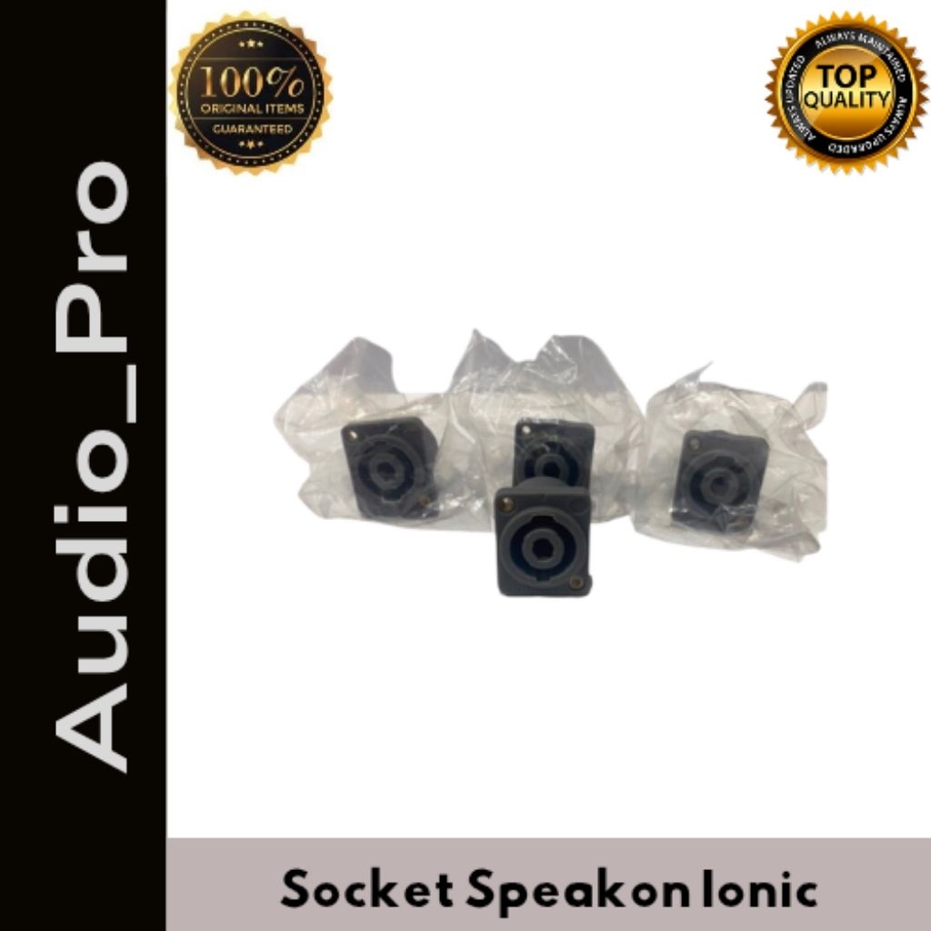 SOCKET SPEAKON IONIC | SPEAKON FEMALE SEGI KECIL IONIC