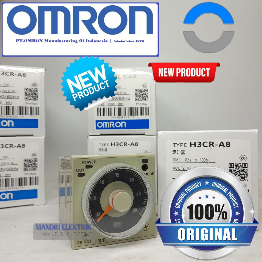 timer Omron H3CR-A8 Omron h3cr a8 100-220VAC 8pin plus socket timer 220vac timer h3cr Omron h3cr tim