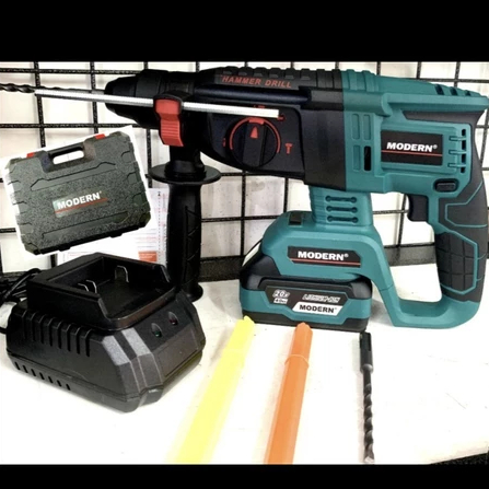 MODERN Mesin Bor Beton Baterai M100 - Modern Rotary Hammer Cas Cordless M100