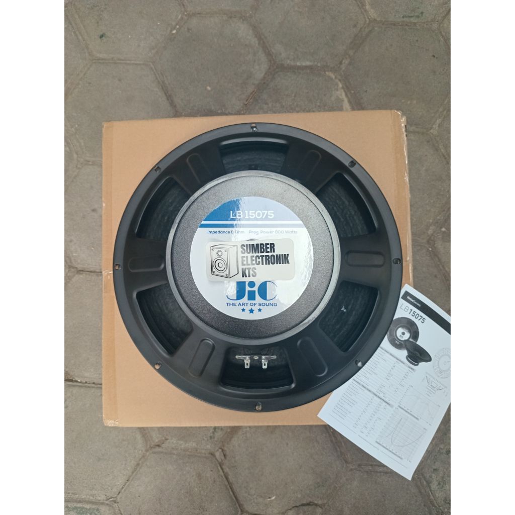 speaker jic LB 15075 15 inch mid low
