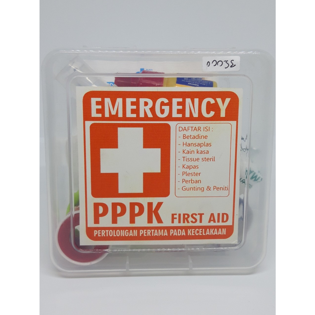 KOTAK P3K LENGKAP DENGAN ISI | KOTAK P3K MOBIL