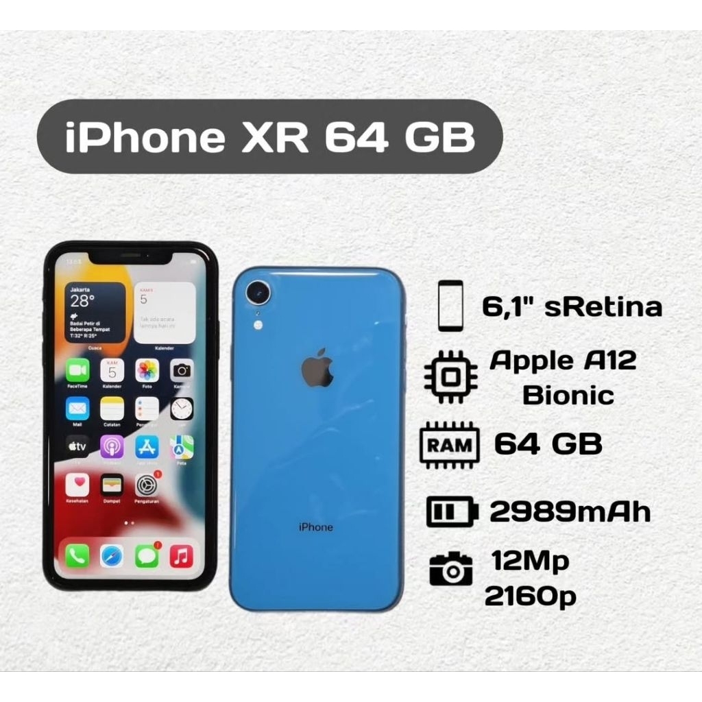 Apple iPhone XR 64 GB inter all operator