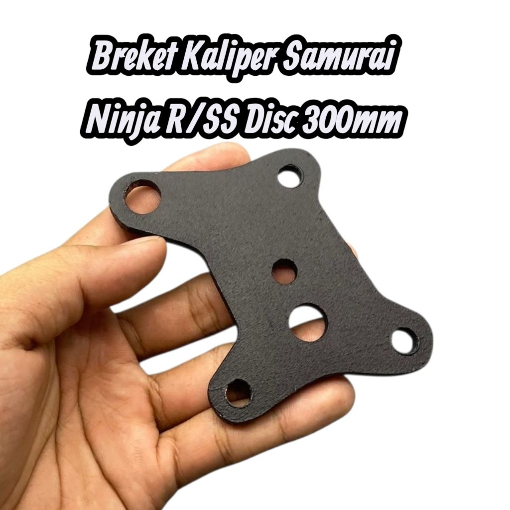 Breket Kaliper Nissin Samurai 2 Piston Ninja R/SS Ninja RR Disc 300mm