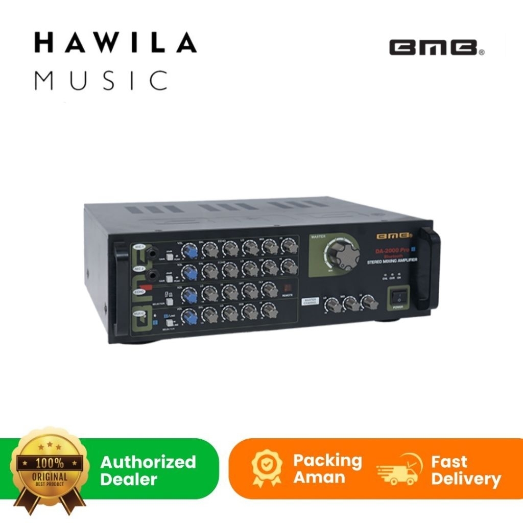 Power Amplifier Amp BMB DA 2000 SE DA2000SE Stereo Mixing ORI
