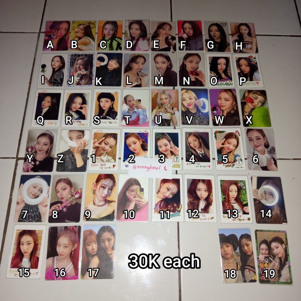 ( BACA DESKRIPSI) ITZY photocard NBD CHECKMATE CIL