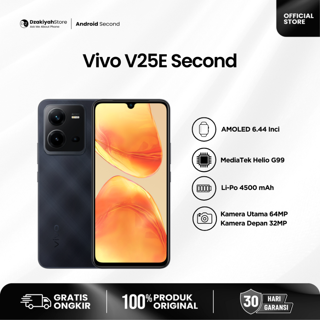VIVO V25E SECOND UNIT ONLY GARANSI