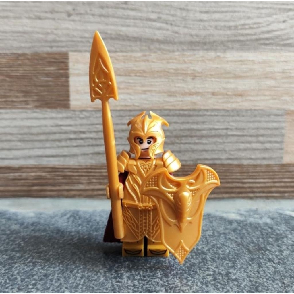 Brick Lord of The Rings LOTR Elf Warrior | Lego Blokees Sluban bekas
