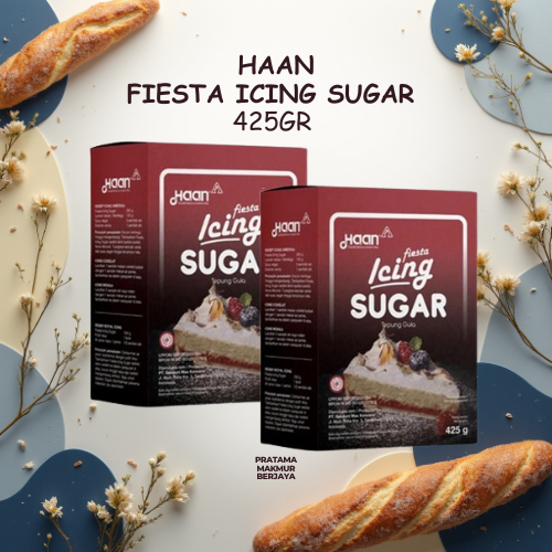 HAAN FIESTA ICING SUGAR KEAMASAN 425GR / ICING SUGAR