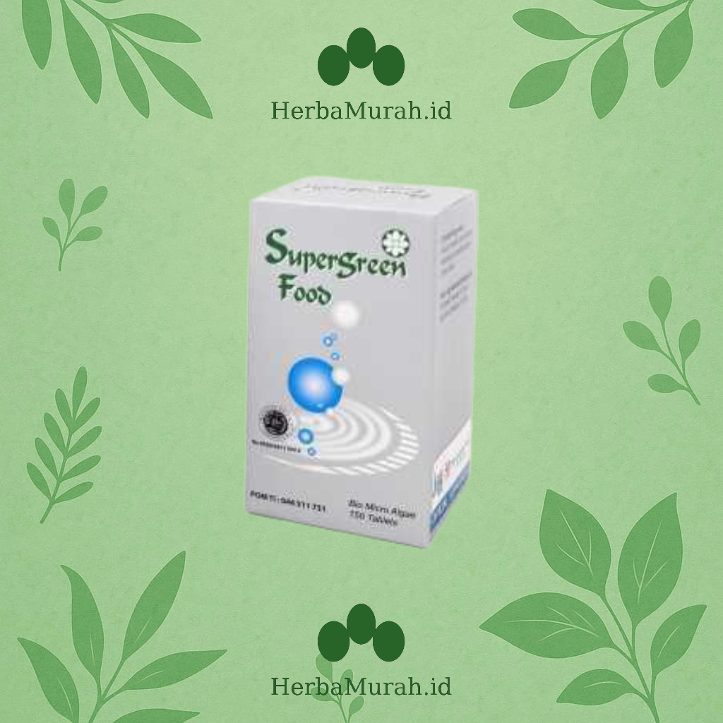 Super Green Food SGF 150 tablet Original KK Indonesia