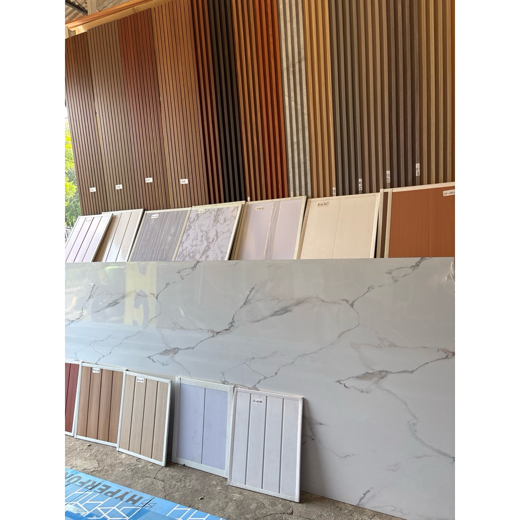 plafon pvc  terpasang drop siling