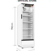 Showcase Polytron 5 Rak  280 Liter - (SCN-280)