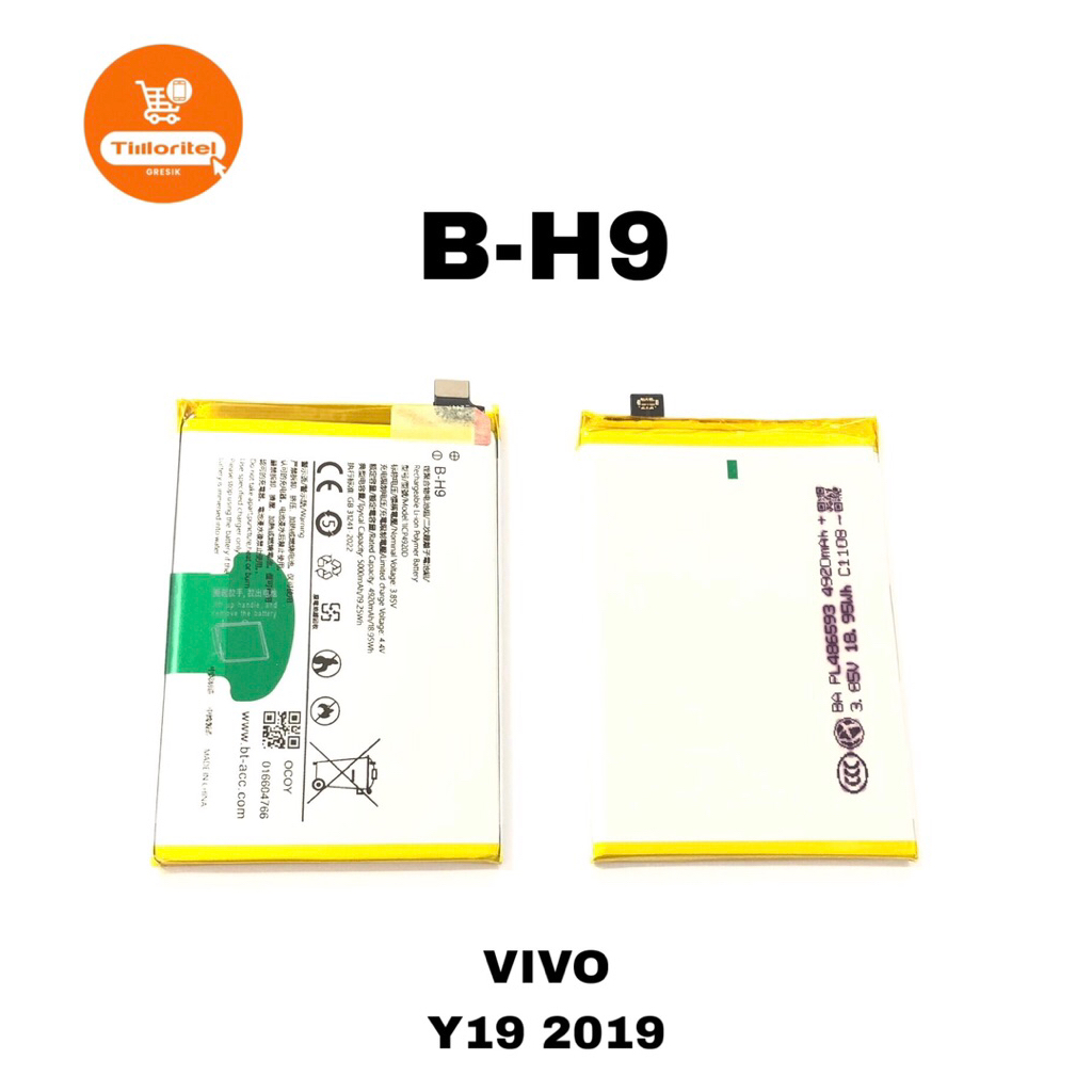 BATTERY VIVO Y19 B-H9 / BATERAI BATRE VIVO B-H9 Y19 2019 ORI