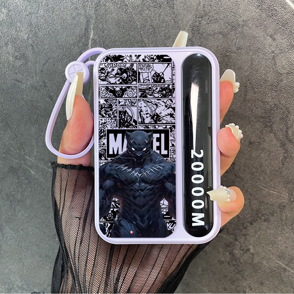 Mini size lotso Powerbank Portable 20000 mAh with 4 usb fast charging Dual Input Port Type C Micro U