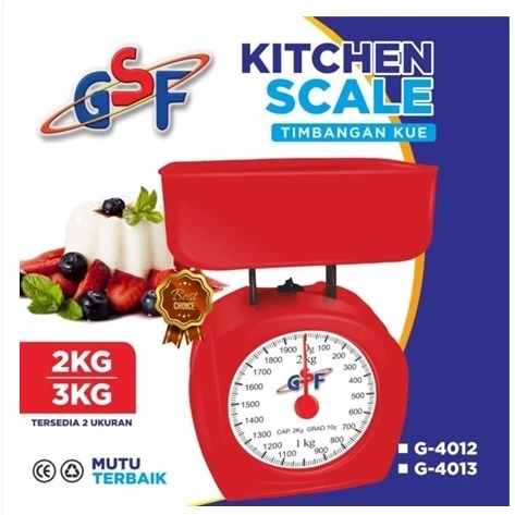 TIMBANGAN KUE / TIMBANGAN DAPUR MANUAL / KITCHEN SCALE / TIMBANGAN KUE MANUAL G-4012