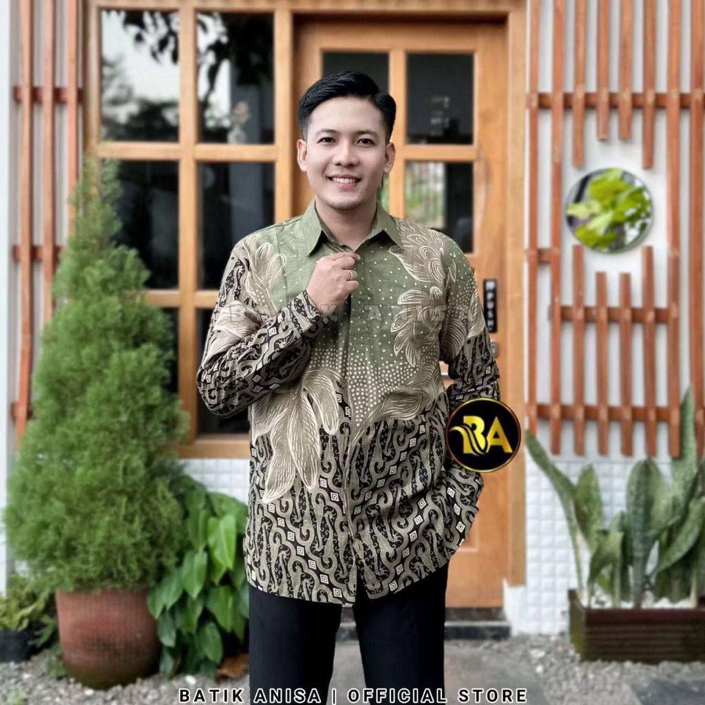 BIG SALE Couple batik kemeja tunik couple batik jumbo batik kantor