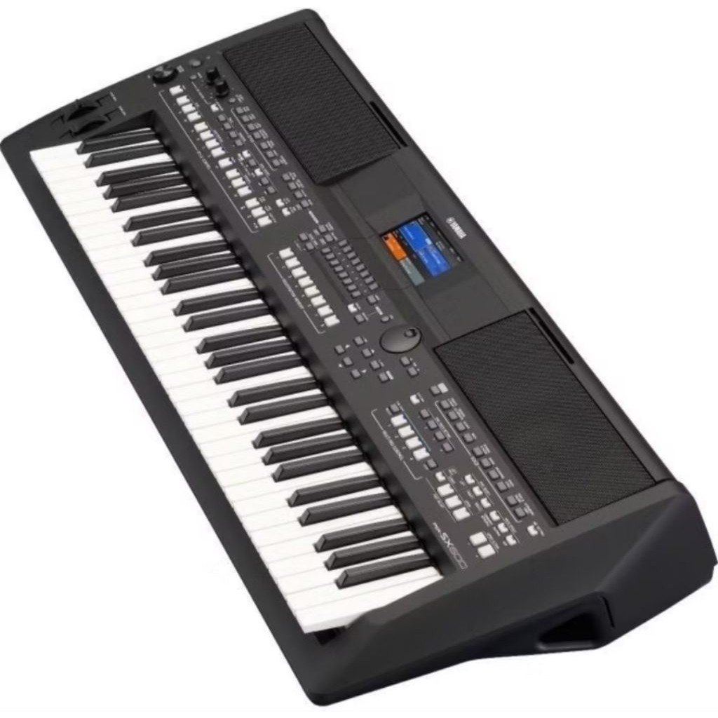Keyboard Piano Yamaha PSR SX 600 (SECOND) sudah dapat stand, kursi dan mic