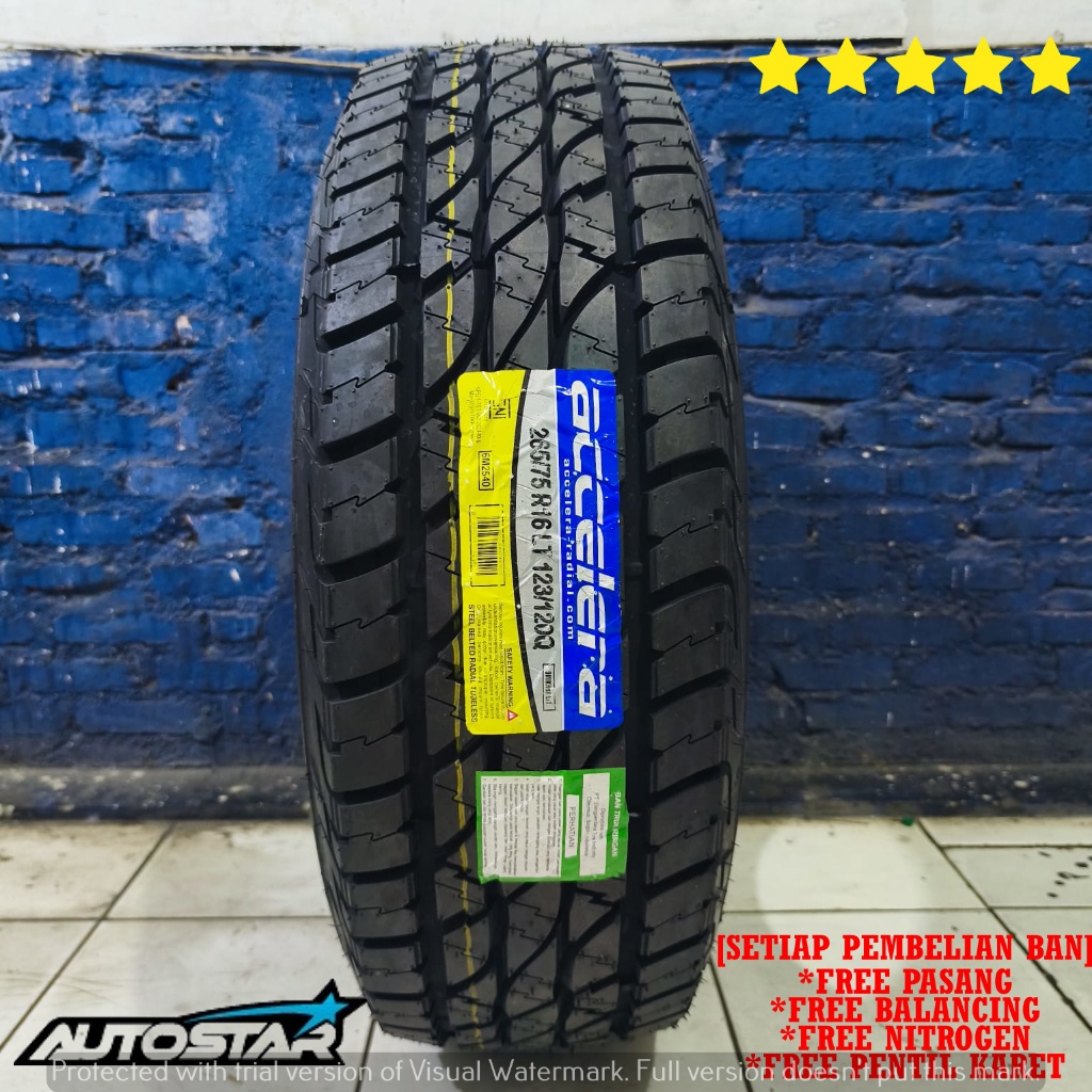 BAN MOBIL Mitsubishi ( L200, Pajero, Pajero Sport, Strada, Triton, DLL SEMI OFFROAD UKURAN 265 76 R1