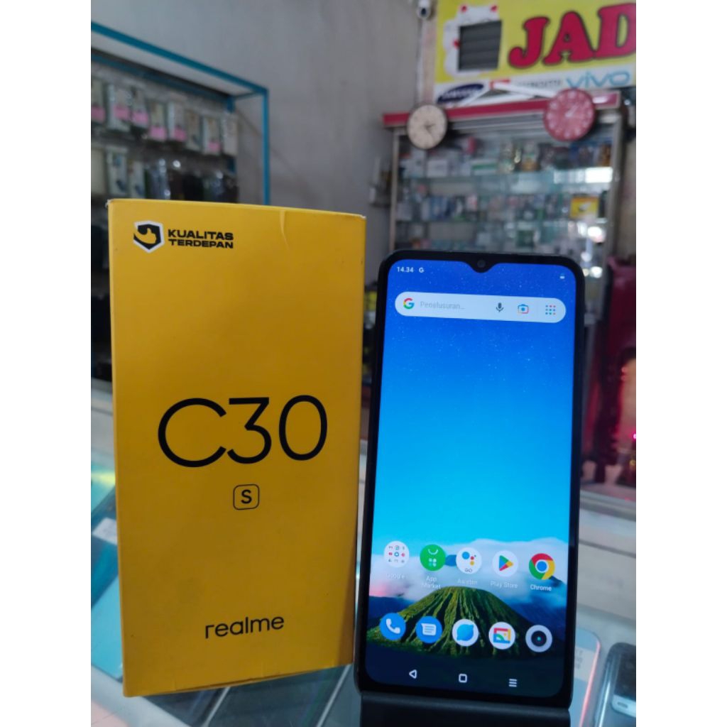 HP SECOND MURAH BERGARANSI REALME C30S RAM 4/64 KOTAK