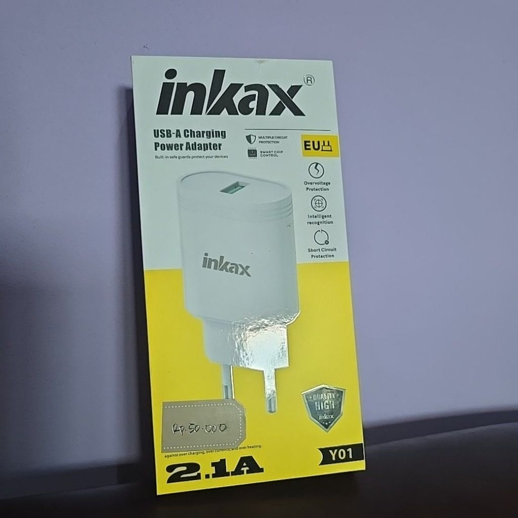 power adapter chargging merk inkax pengisi daya