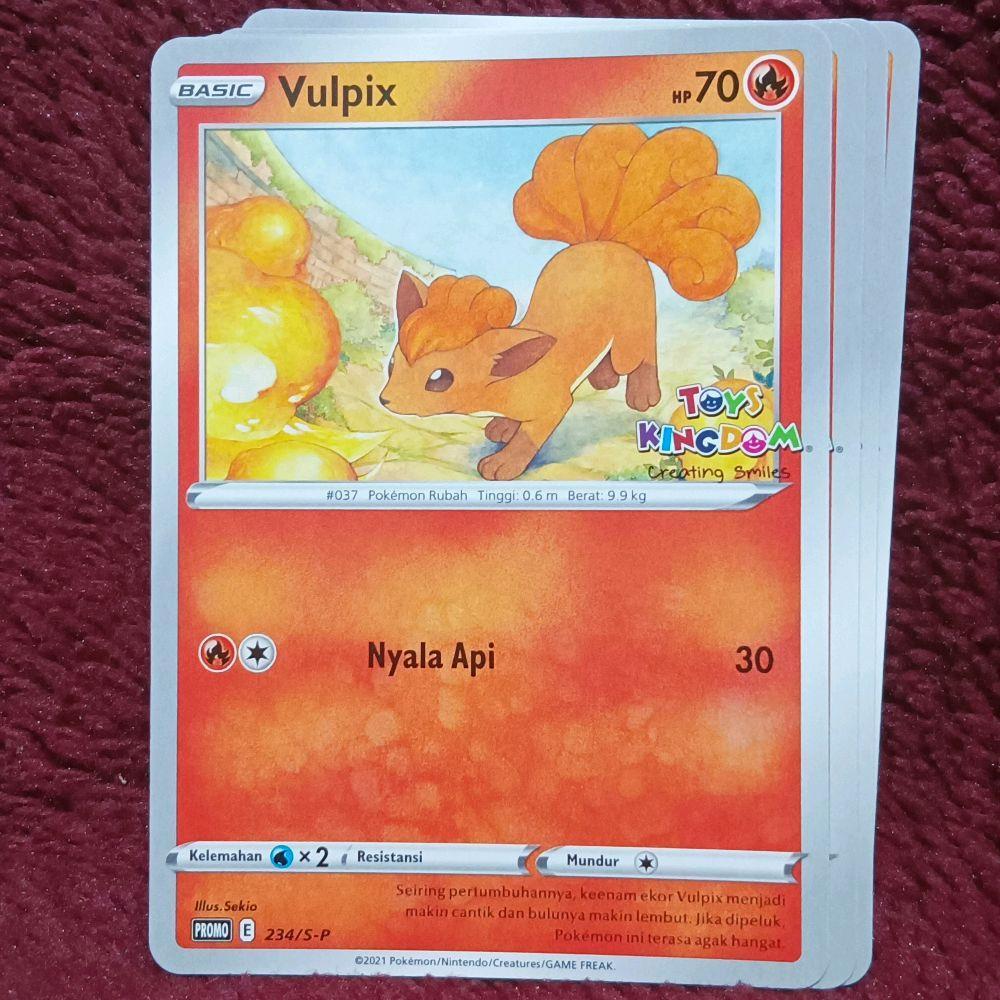Vulpix Promo Toys Kingdom 234/S-P - Pokemon TCG Indonesia