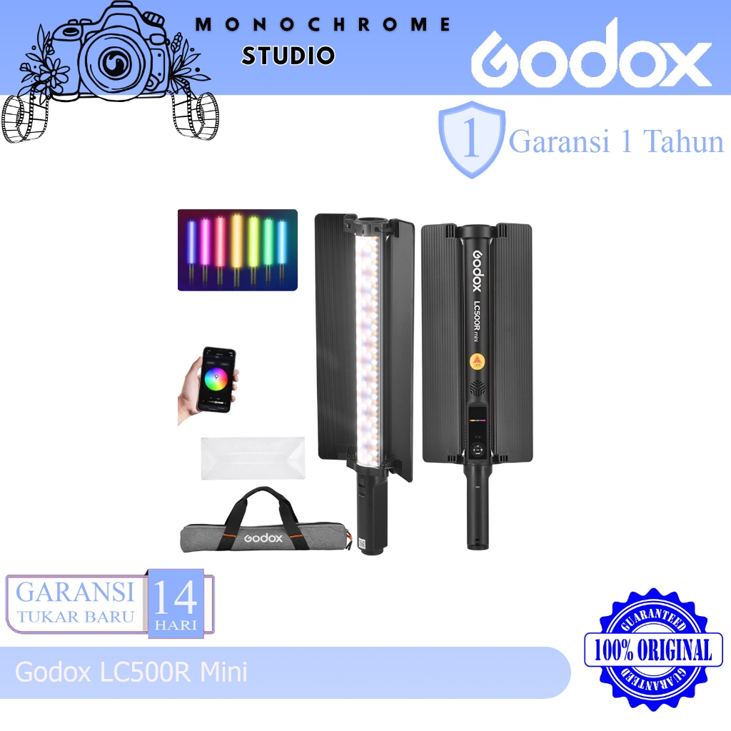 Godox LC500R Mini RGB LED Light Stick 45cm LC 500R LC-500R Original