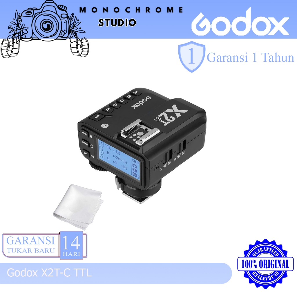 Trigger Godox X2T For Sony Canon Nikon Fuji Wireless Trigger TTL Godox Garansi 1 Tahun