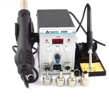 Solder Uap 2 In 1, 8586 — Hot Air Gun – Solder Station