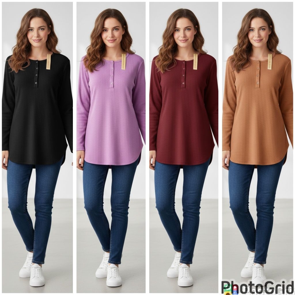 kaos phenomenal atasan wanita phenomenal busui bahan knit