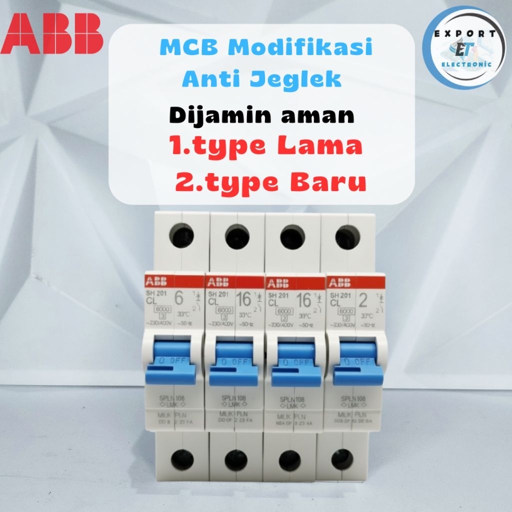 MCB ABB SH201 MODIFIKASI