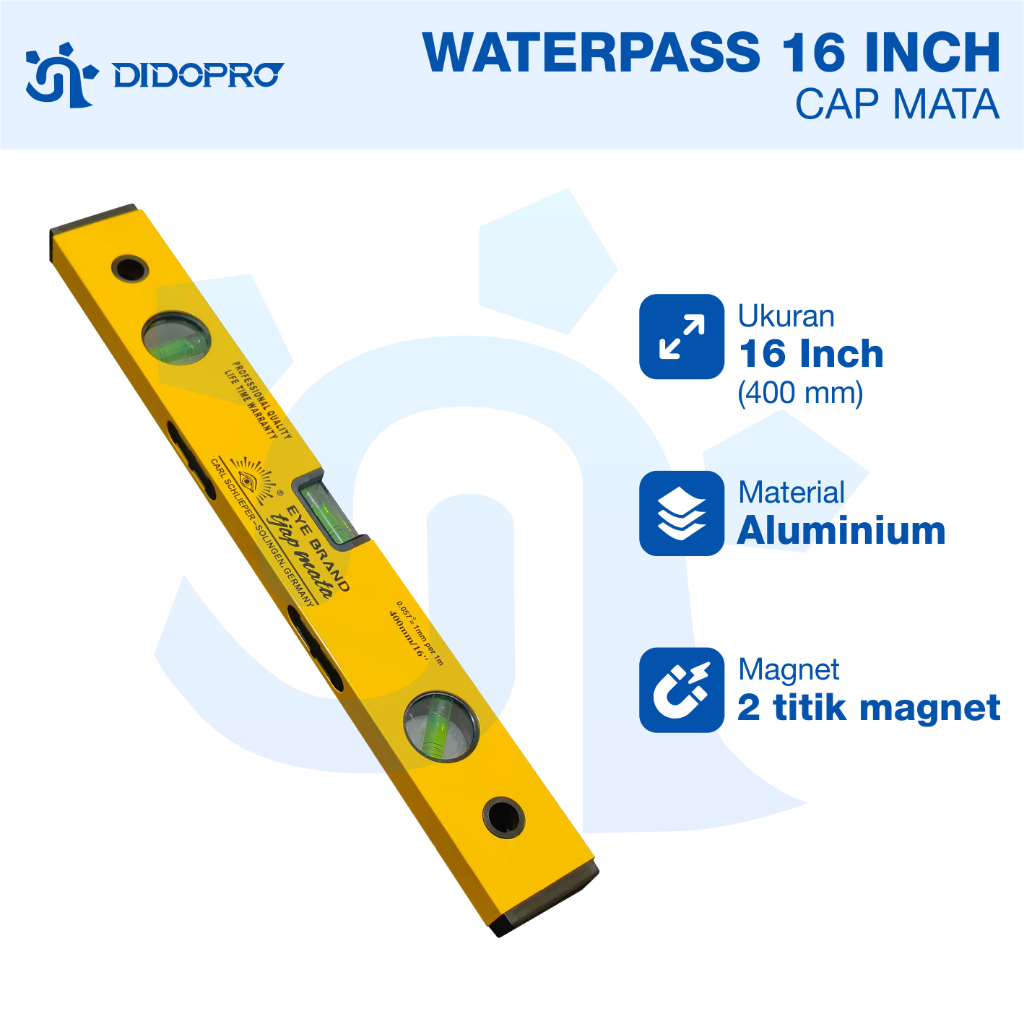 Tjap Mata Waterpass Magnet 16" (satuan)