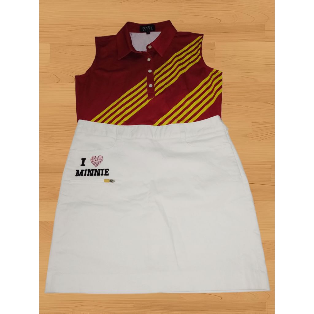 Baju Golf set Pearly Gates X Disney