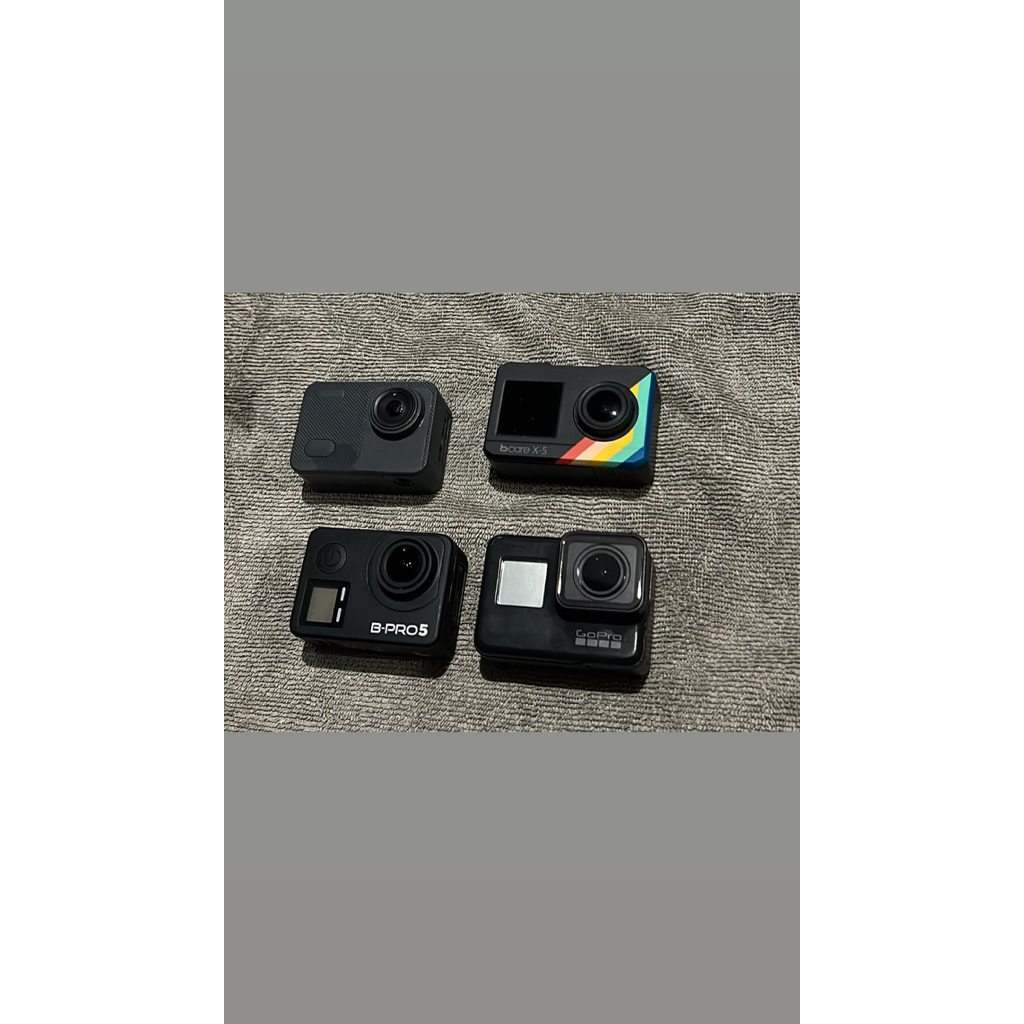 gopro7,akaso,bpro5,bcare x5